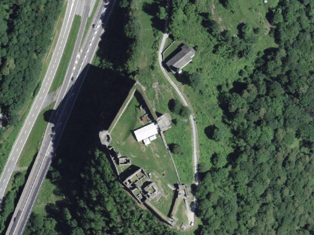 Castle ruins of Mesocco