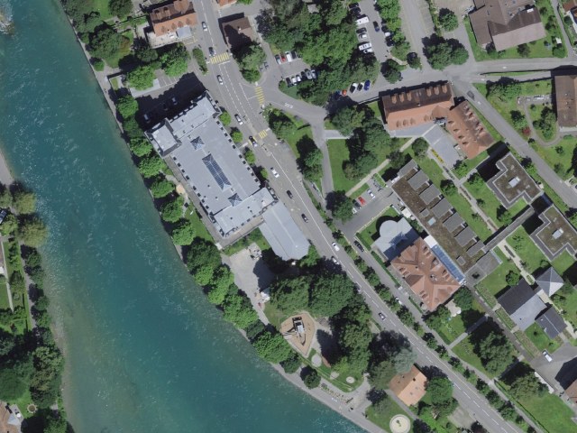 Thun Panorama: the circular painting by Marquard Wocher