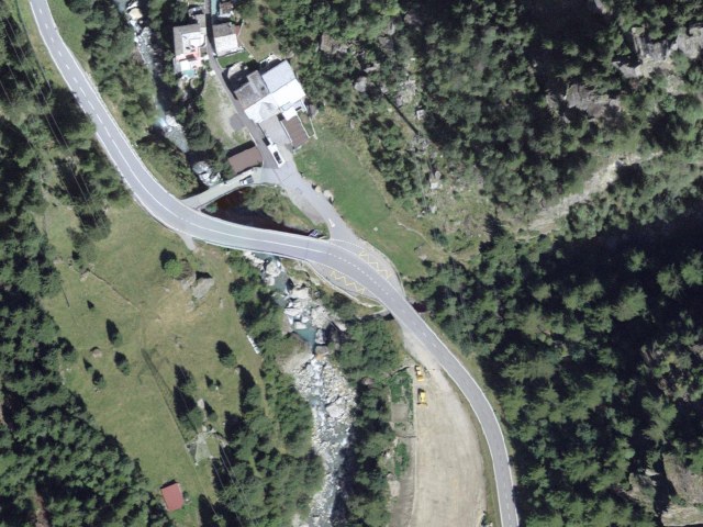 Bodenbrücke - Saas-Balen