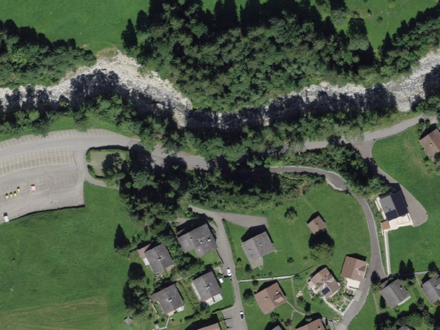 Wallbachbrücke - Berghaus Wallegg