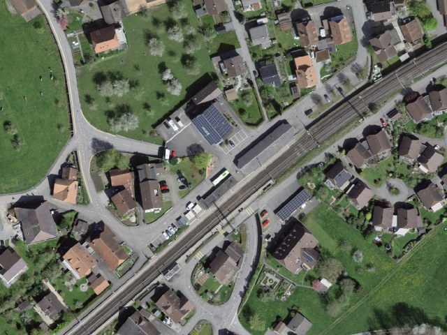 Fraubrunnenmoos – Lyssach Station