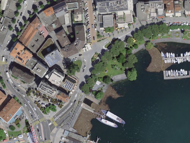 Lakeside promenade in Locarno