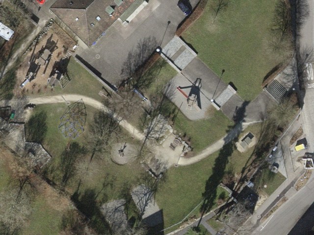 Playground near the village centre